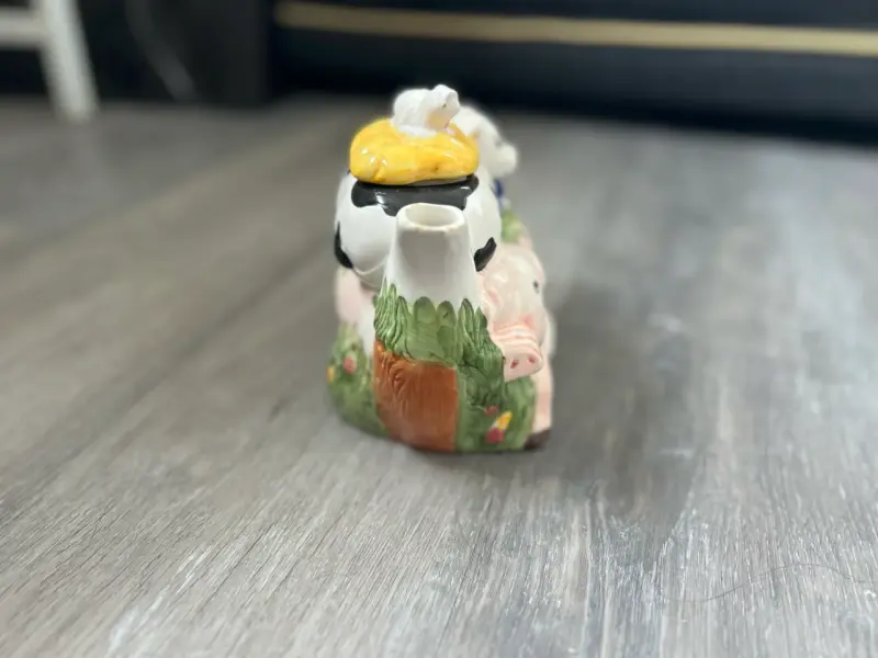 Tetera de cerámica con diseño de animales - 6