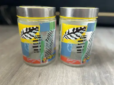 Set de frascos de vidrio decorativos - miniatura 4
