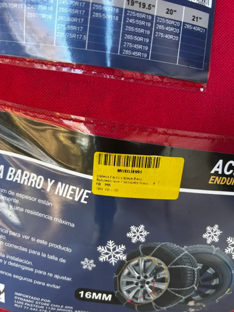 Cadenas para barro y nieve Phoenix 16mm - 3