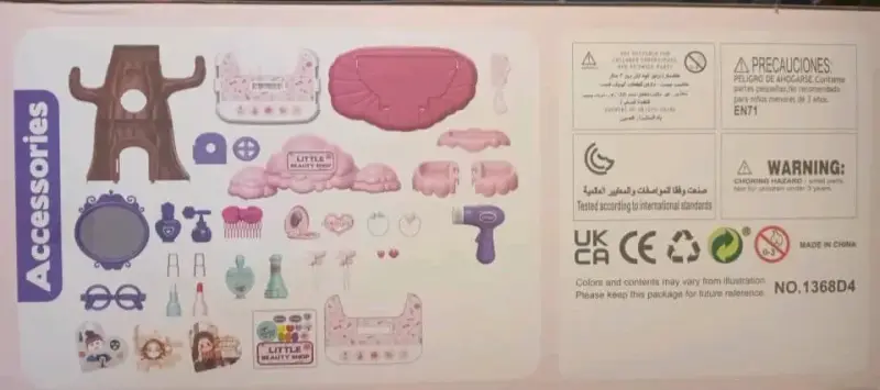 Set de juego Peinadora para niñas - 2