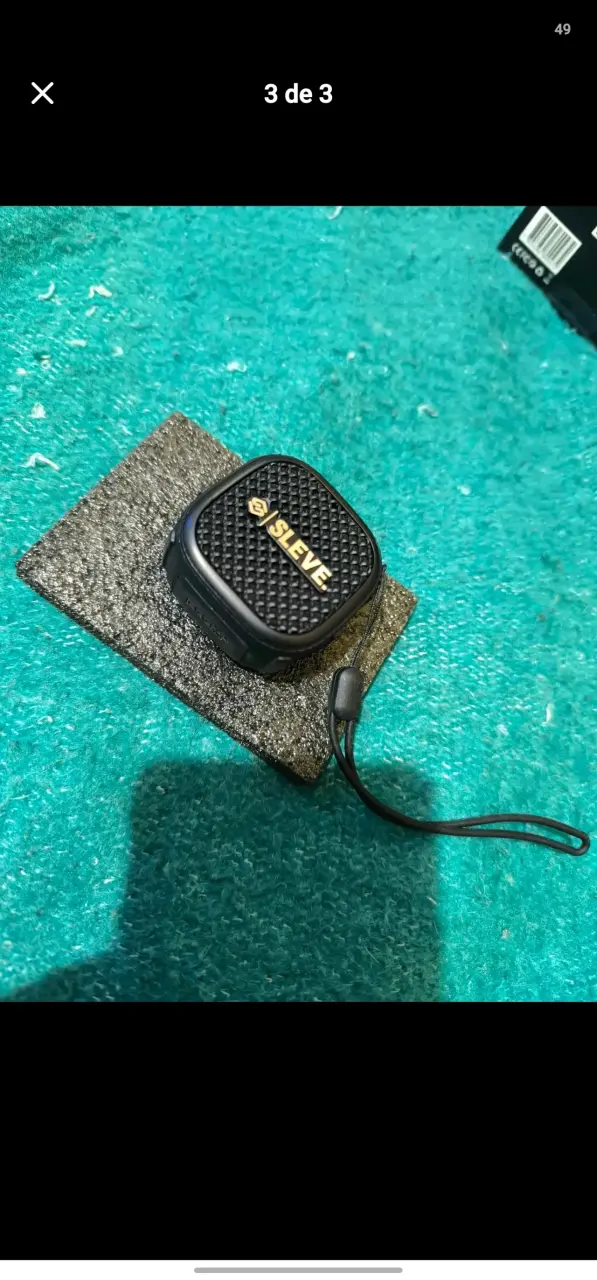 Altavoz portátil iSleve compacto negro - 1