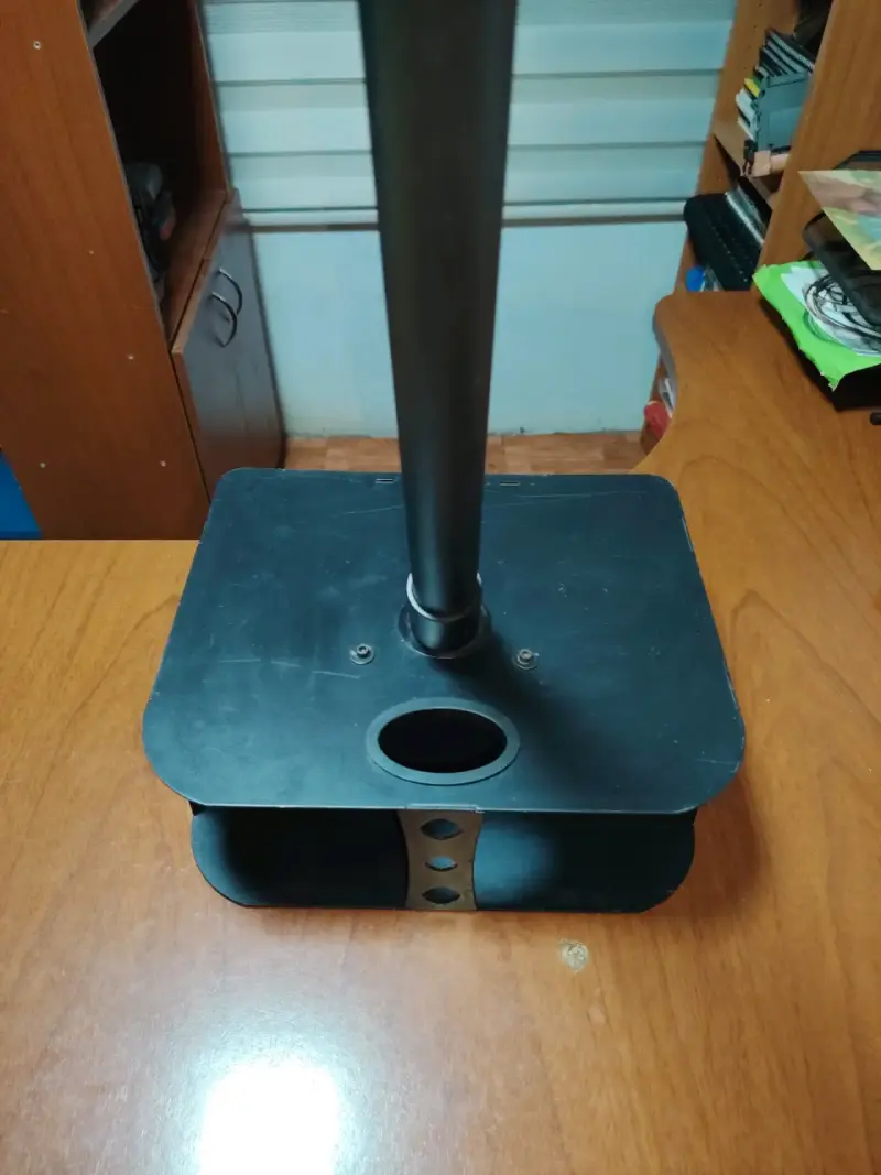 Soporte a techo ajustable negro para proyector dct - 1