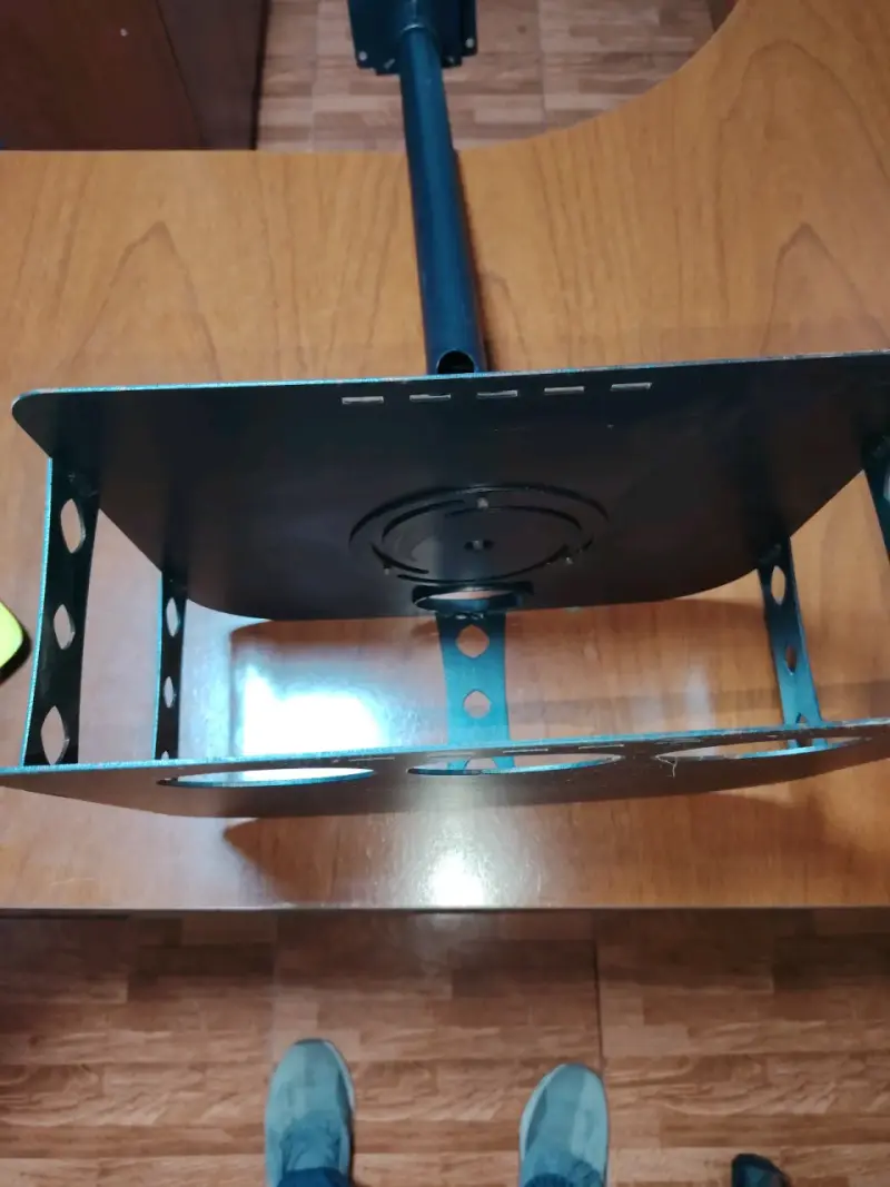 Soporte a techo ajustable negro para proyector dct - 4