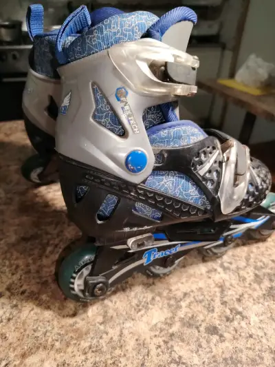 Patines en línea Tracer azul y negro - miniatura 1