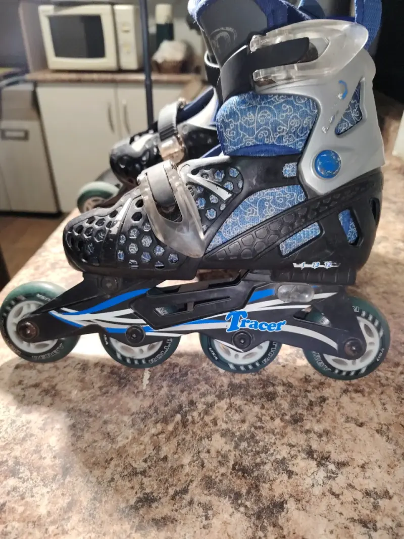 Patines en línea Tracer azul y negro - 2