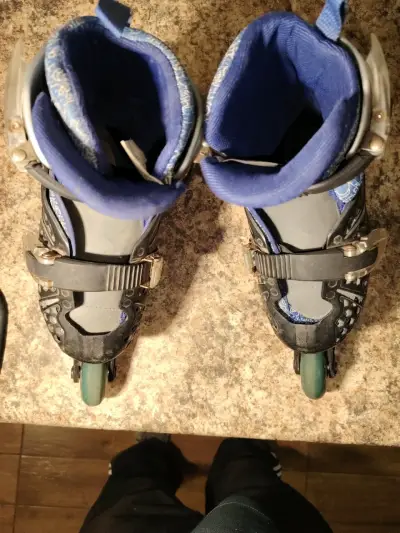 Patines en línea Tracer azul y negro - miniatura 3