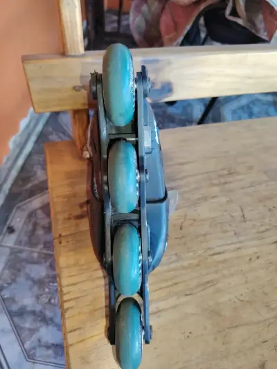 Patines en línea Tracer azul y negro - miniatura 5