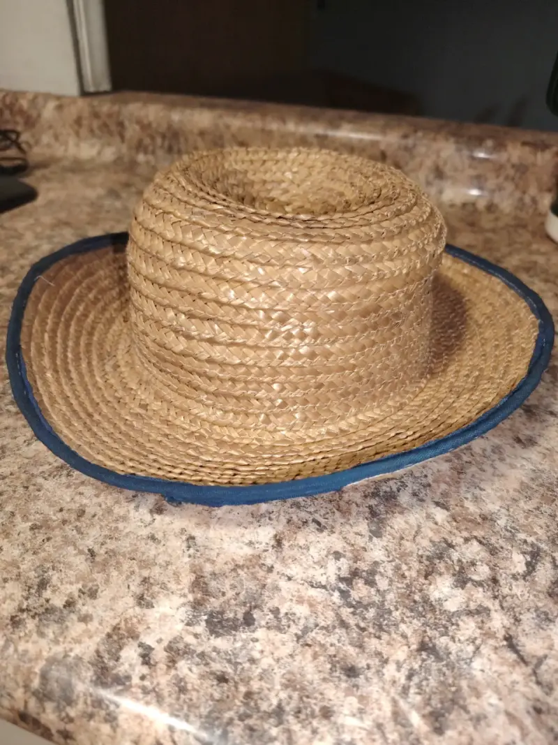 Sombrero de paja estilo vaquero - 1