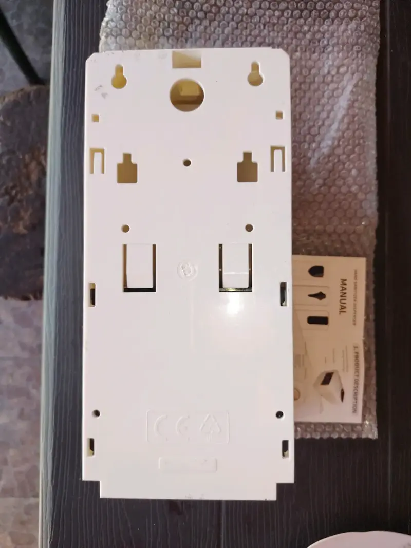 Dispensador de jabón automático blanco - 5