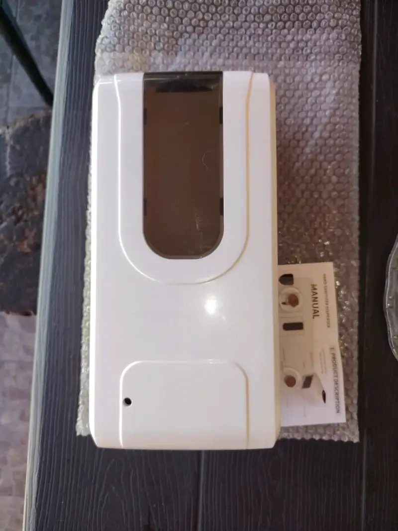 Dispensador de jabón automático blanco - 6