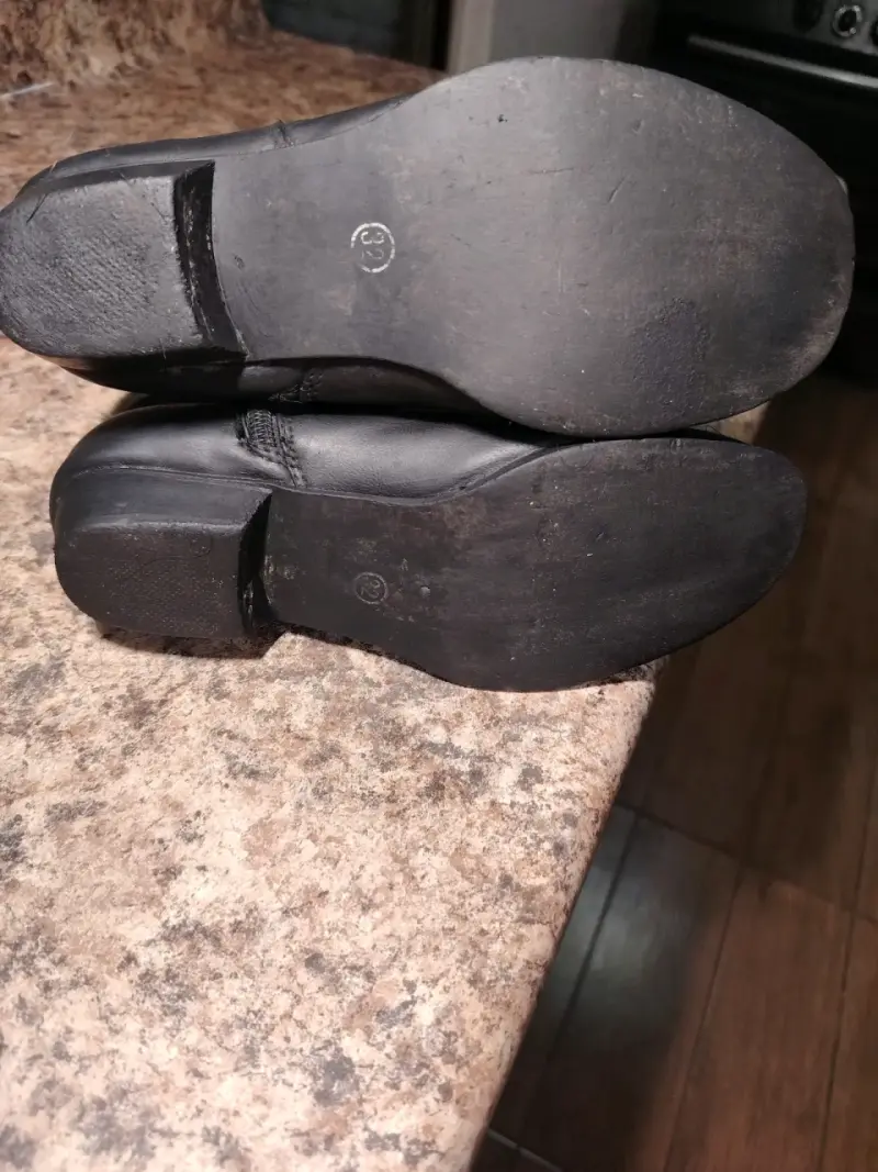 Bota para Huaso de cuero negro para hombre - 2