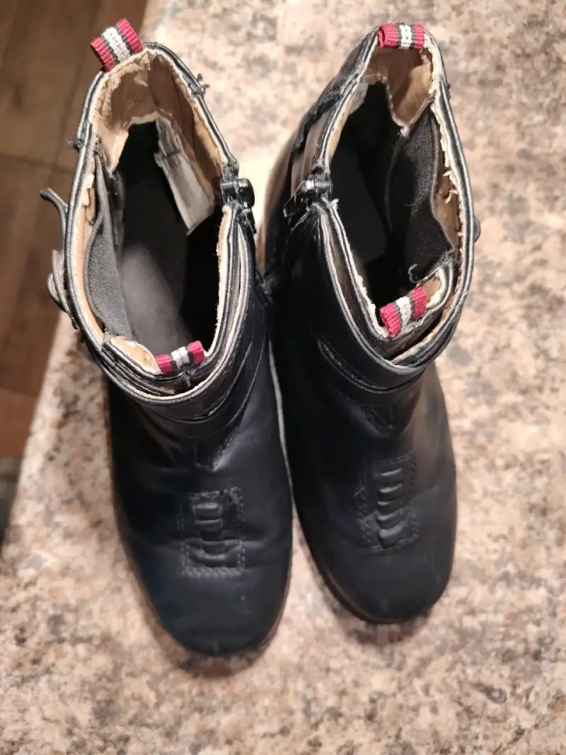 Bota para Huaso de cuero negro para hombre - 3