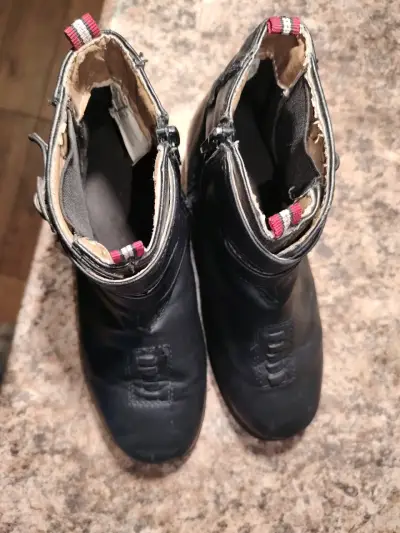 Bota para Huaso de cuero negro para hombre - miniatura 3