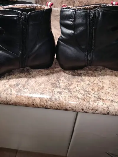 Bota para Huaso de cuero negro para hombre - miniatura 5