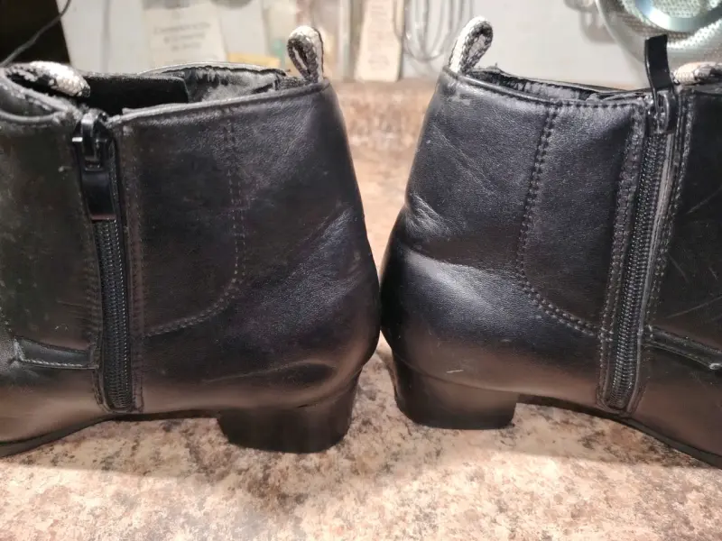 Bota para Huaso de cuero negro para hombre - 6