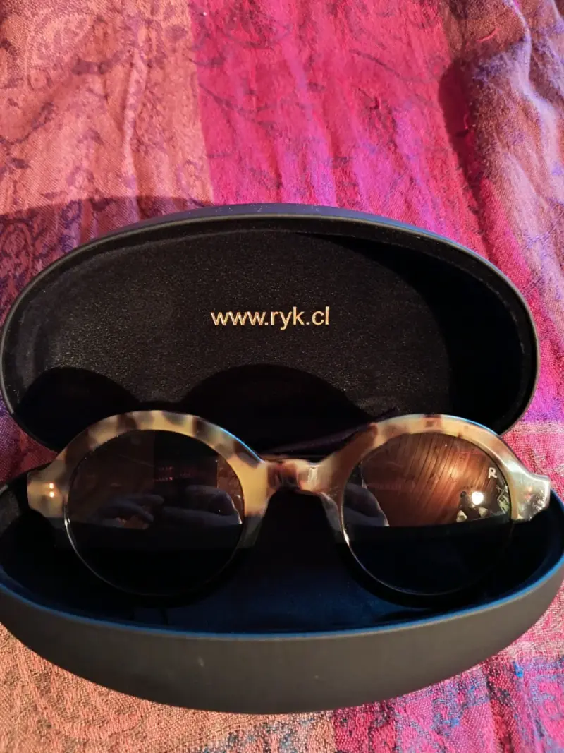 Gafas de sol estilo retro con estuche - 2