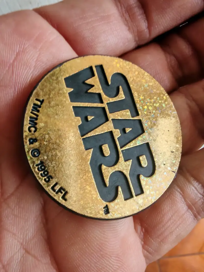 Moneda coleccionable Star Wars 1995