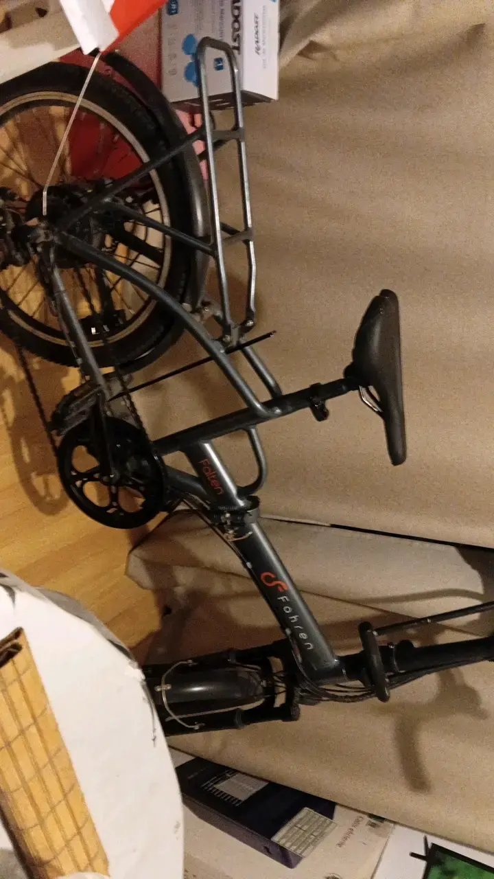 Bicicleta plegable Fahren negra - 2