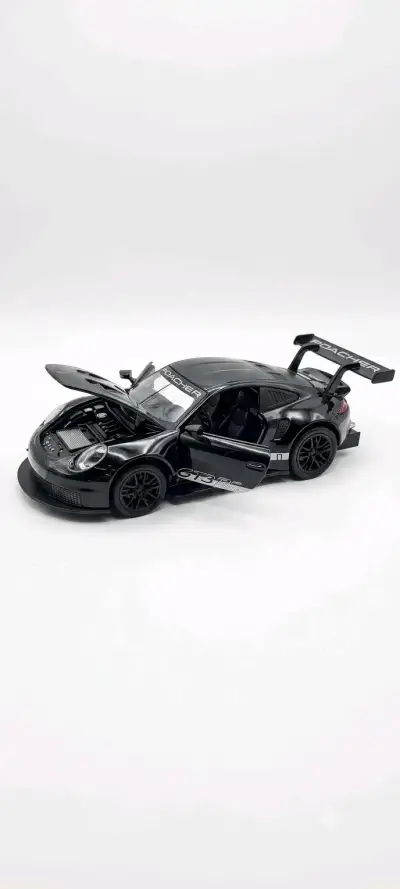 Porsche Gt3 Rs A Escala 1:32 De Metal Con Luz Y So - miniatura 3