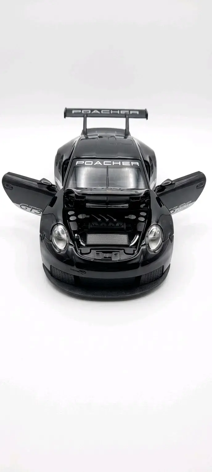 Porsche Gt3 Rs A Escala 1:32 De Metal Con Luz Y So - 4