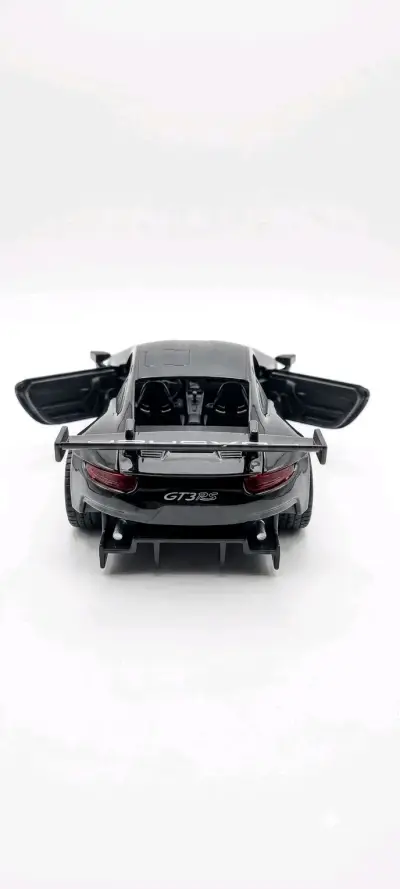 Porsche Gt3 Rs A Escala 1:32 De Metal Con Luz Y So - miniatura 5