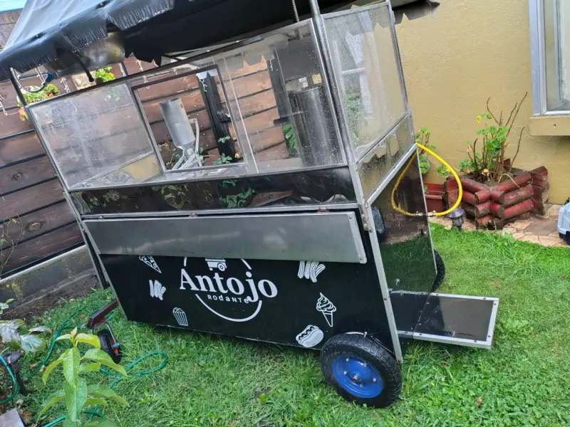 Carro de comida churros/pizzas/completos/sandwich - 4