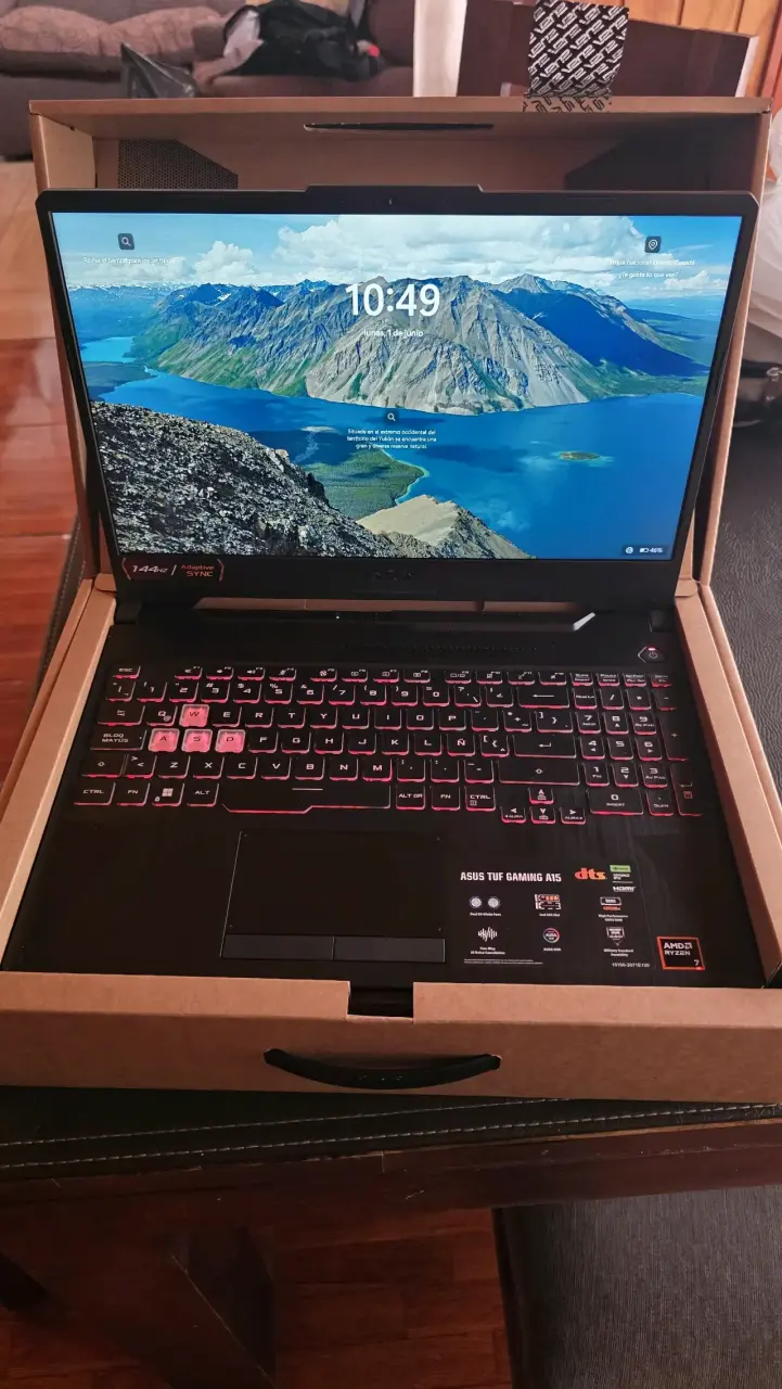 Laptop ASUS TUF Gaming A15 Ryzen 7 - 1
