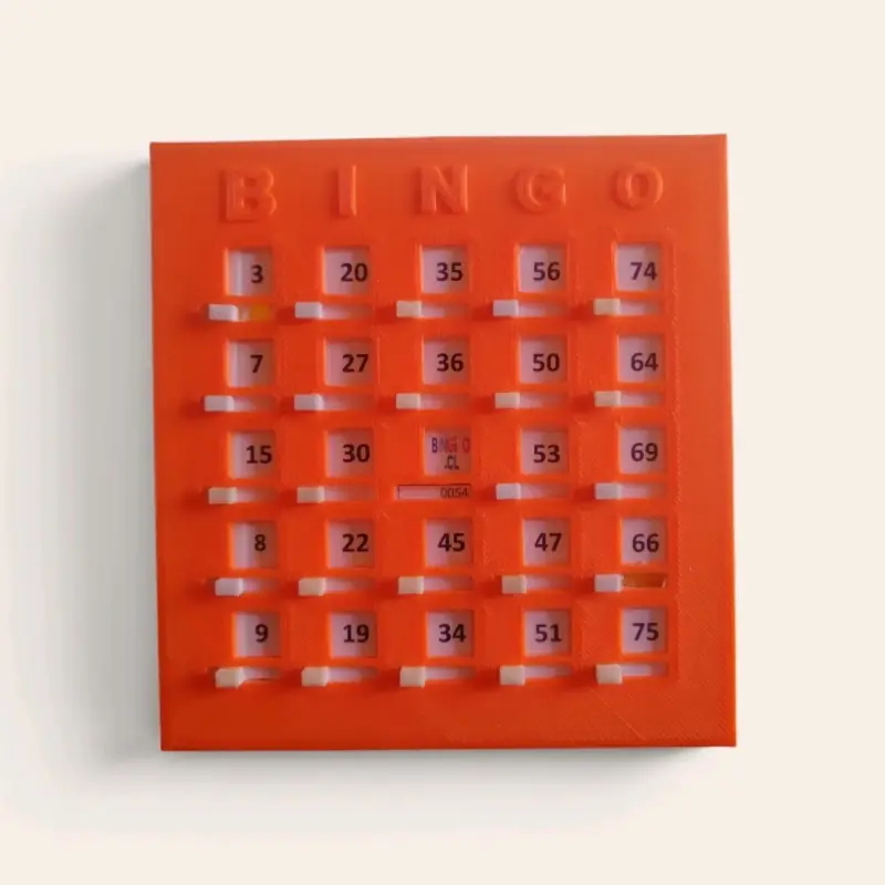 Cartón de Bingo profesional pack de 10u. - 1