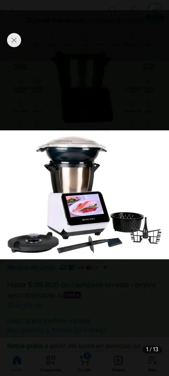 Robot de cocina multifuncional - 1