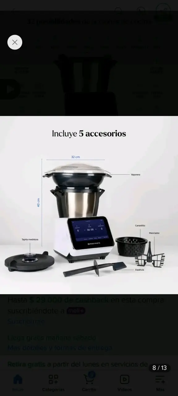 Robot de cocina multifuncional - 2