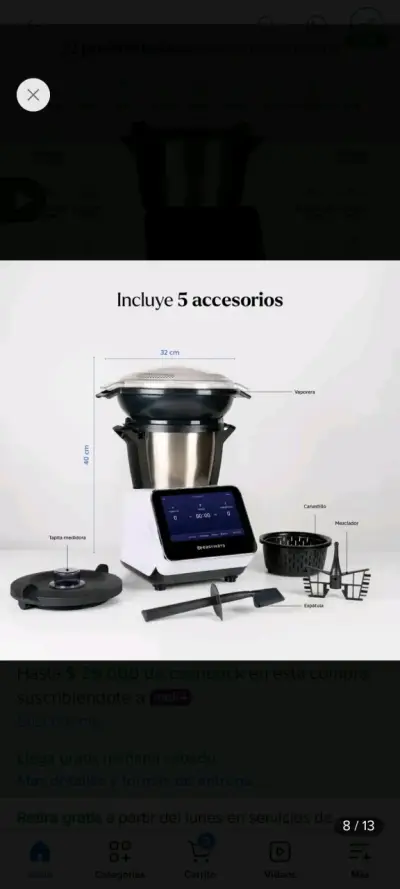 Robot de cocina multifuncional - miniatura 2
