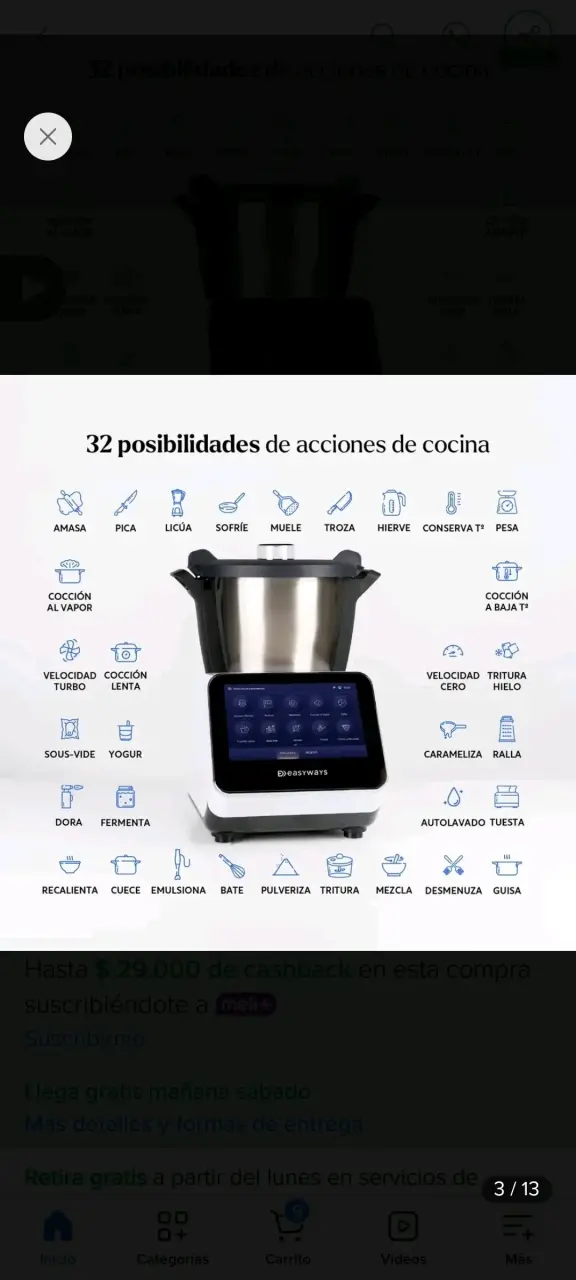 Robot de cocina multifuncional - 3