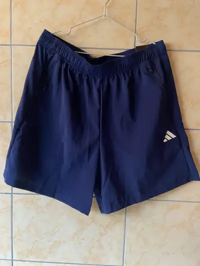 Shorts deportivos Adidas azul marino - miniatura 1