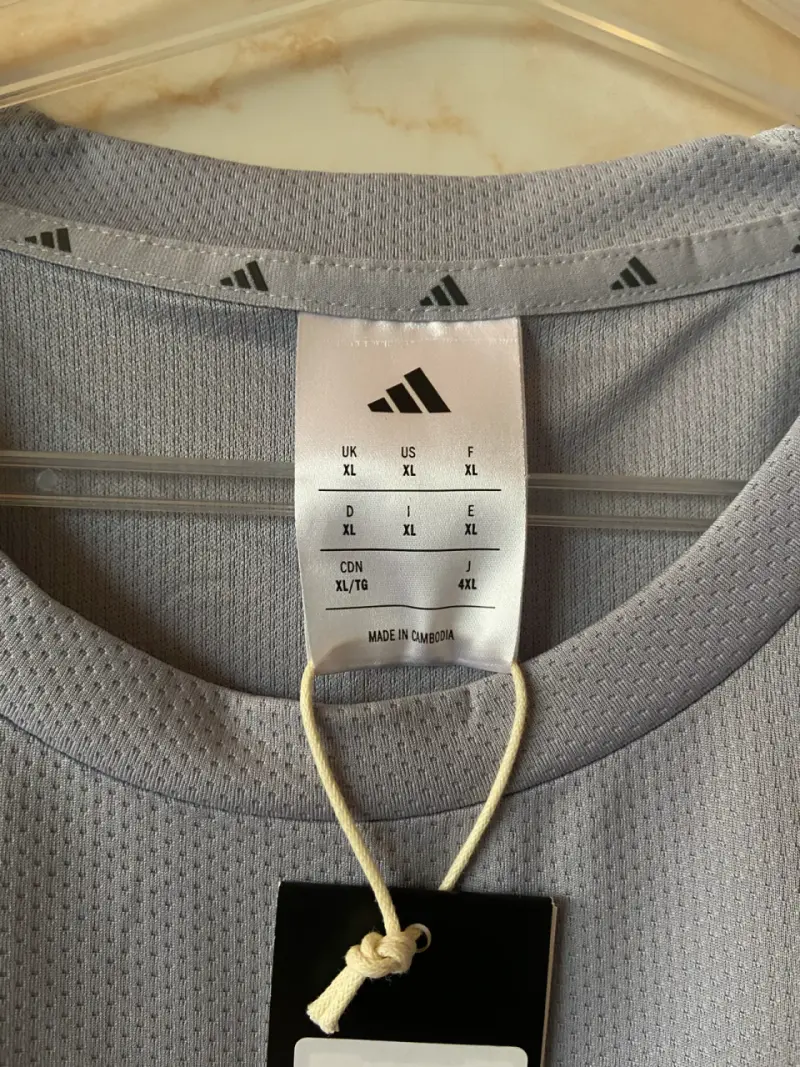 Polera Adidas gris nueva talla XL - 3