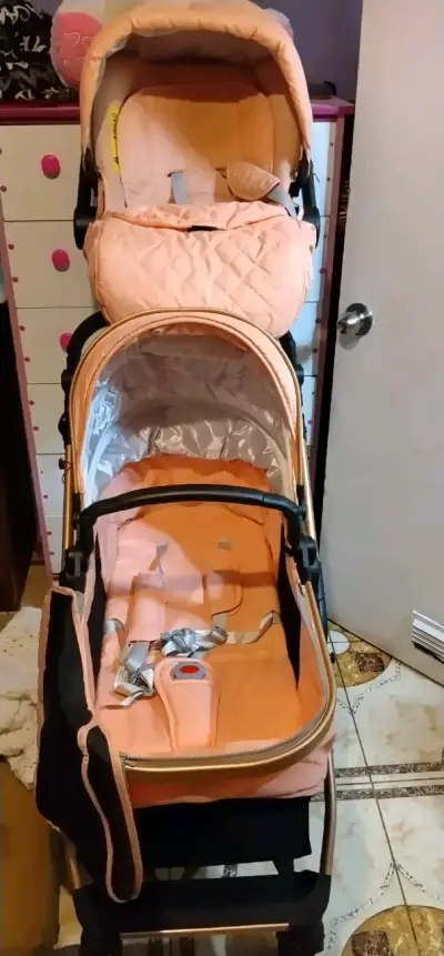 Coche de bebé con silla desmontable - miniatura 4