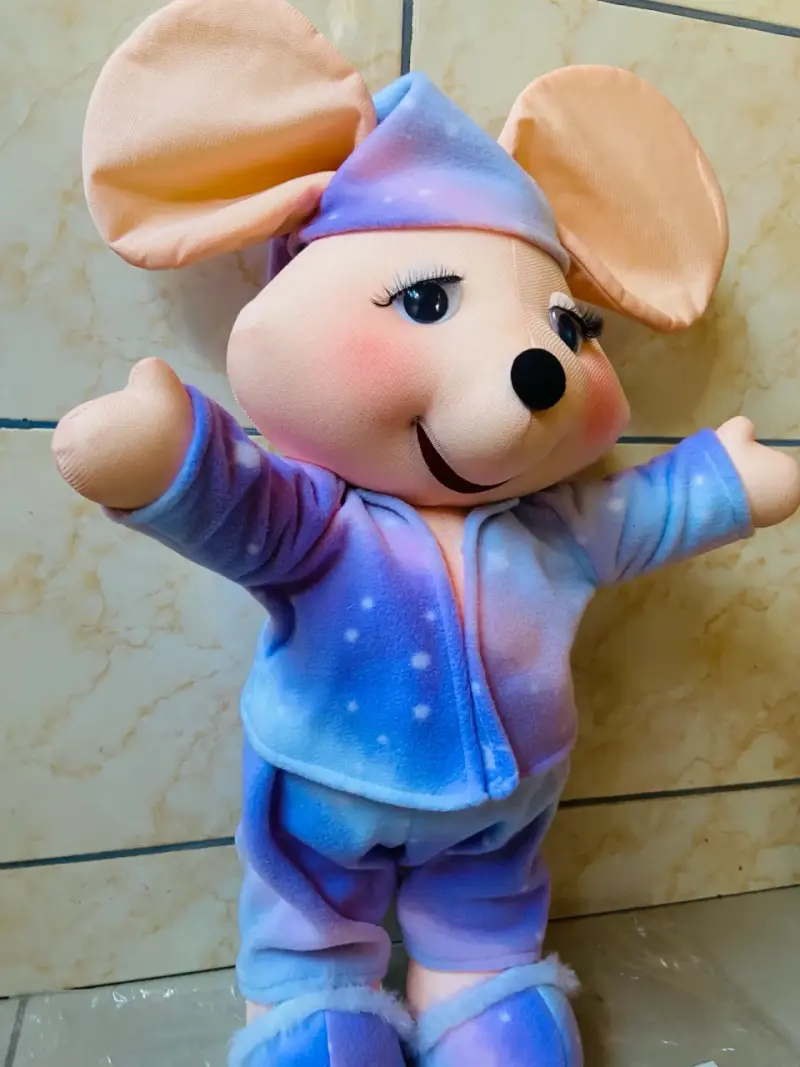 Peluche Topo Gigio 50 cm multicolor - 3