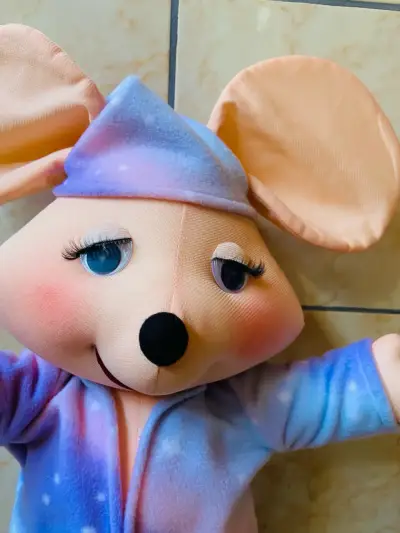 Peluche Topo Gigio 50 cm multicolor - miniatura 4