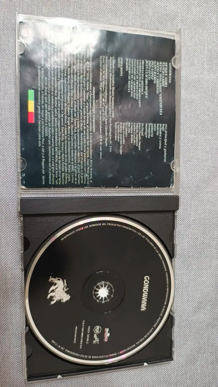 CD de música Gondwana reggae clásico - 3
