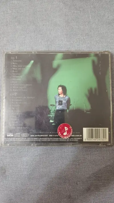 CD Djavan Ao Vivo Volúmenes 1 y 2 - miniatura 2