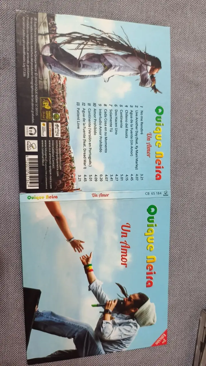 CD Quique Neira Un Amor 2da Edición - 2