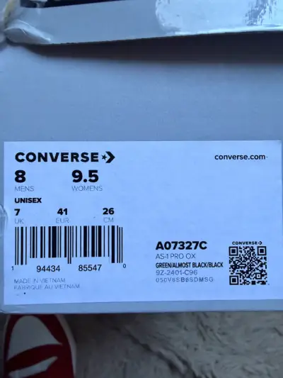 Zapatillas Converse AS-1 beige y negras - miniatura 4