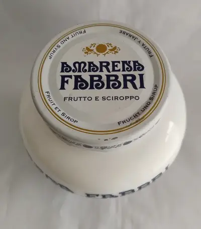 Frasco Opalina  Fabbri Italia Vintage - miniatura 2