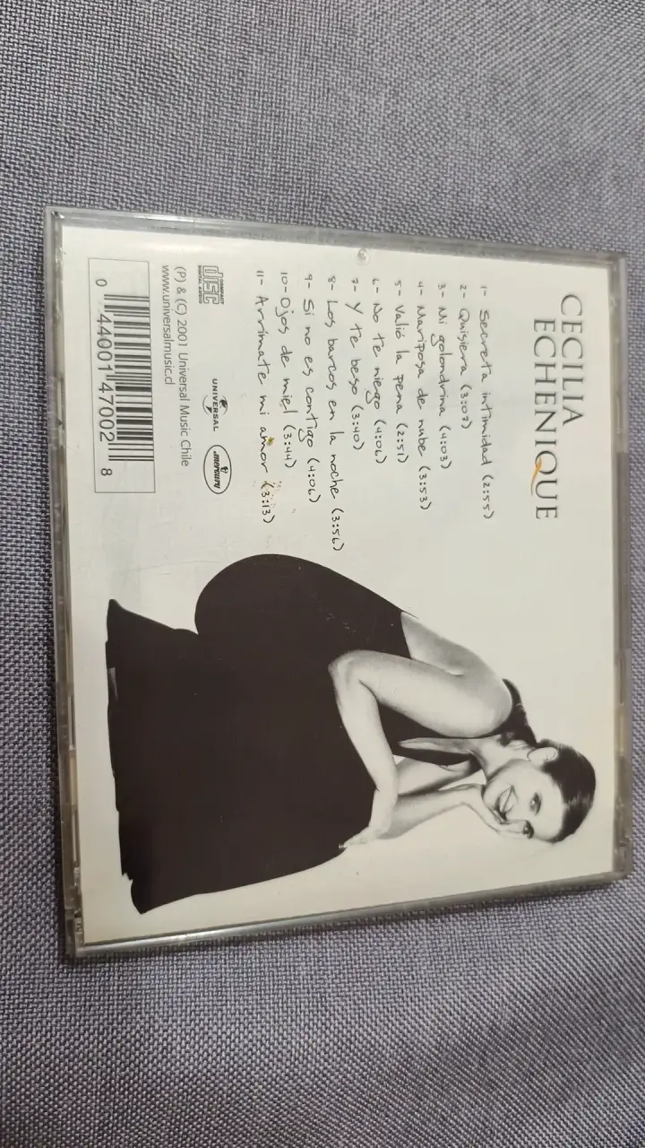 CD Cecilia Echenique - Secreta Intimidad - 2