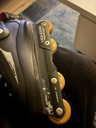 Patines en línea Hondar ABEC 5 negros - miniatura 1