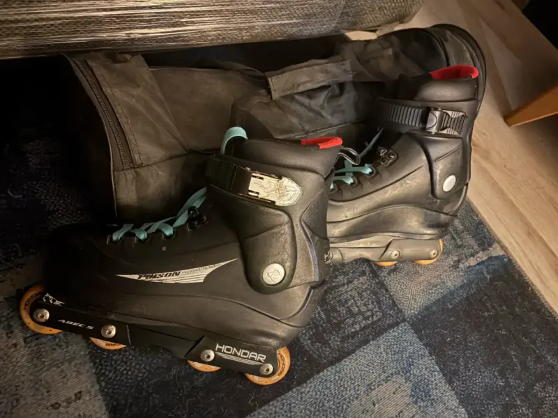 Patines en línea Hondar ABEC 5 negros - 2