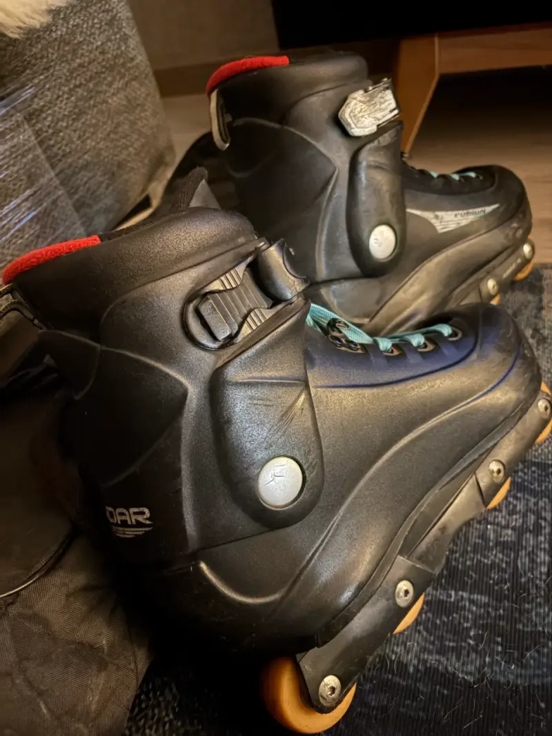 Patines en línea Hondar ABEC 5 negros - 4