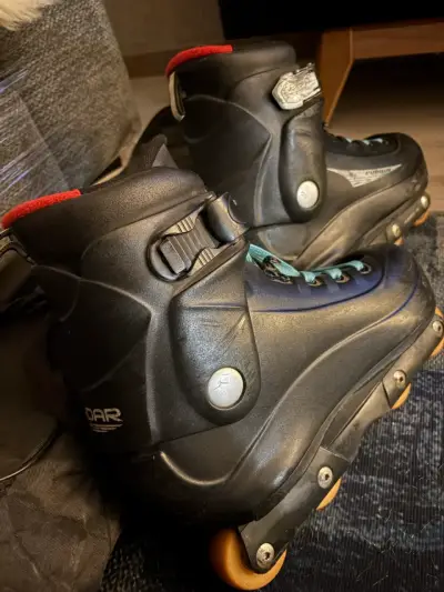 Patines en línea Hondar ABEC 5 negros - miniatura 4