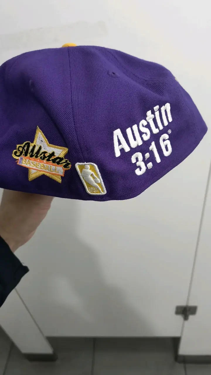 Gorra New Era Los Angeles Lakers morada y amarilla - 2