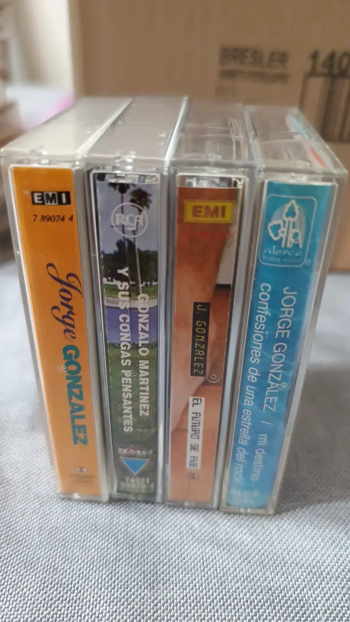 Colección de cassettes Jorge González - 3