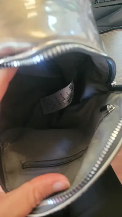 Mochila gris metálico Sybilla - miniatura 4
